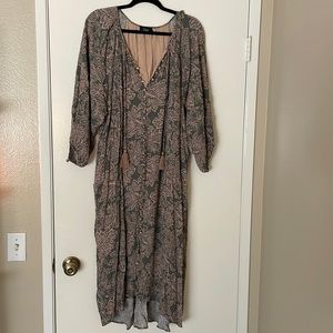 Bohemian maxi dress